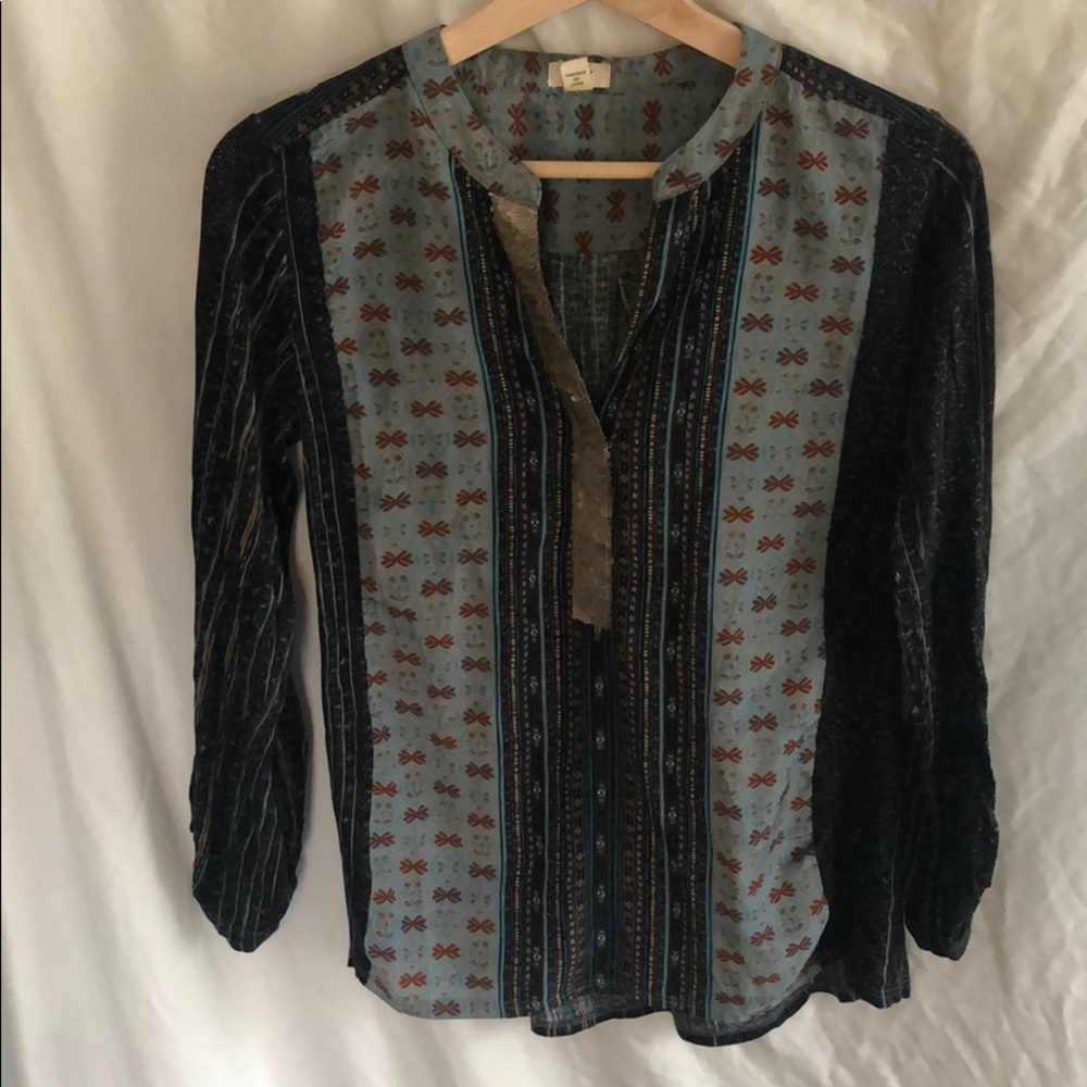 Anthro Tunic Blouse
